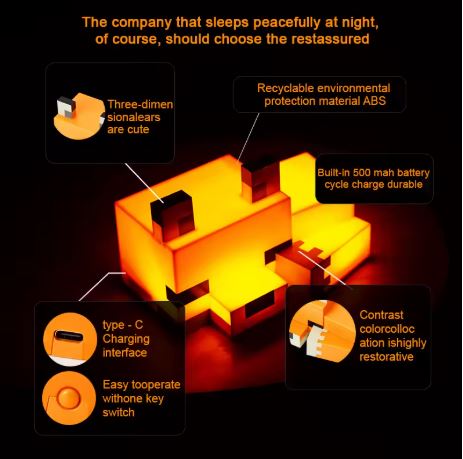 Lampara de Zorro Pixel - PixelLight™