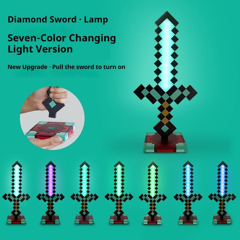Lámpara de Espada de Diamante - PixelLight™